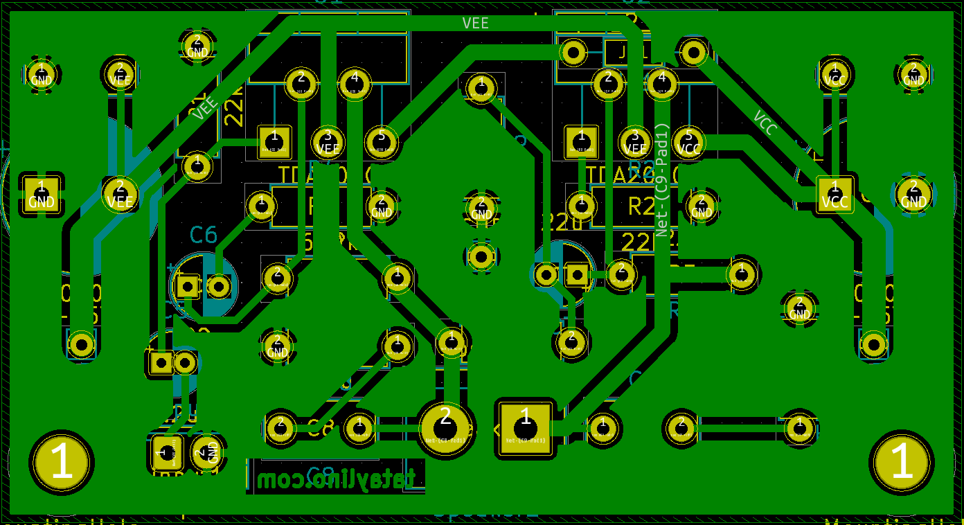 TDA2030 35W Bridged amplifier - tataylino.com