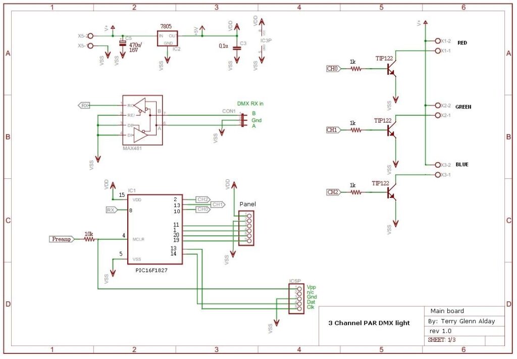 DMX controlled LED using Microcontroller - tataylino.com