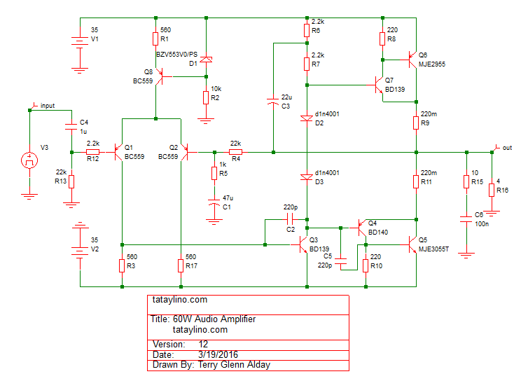 Audio Amplifier Design - tataylino.com